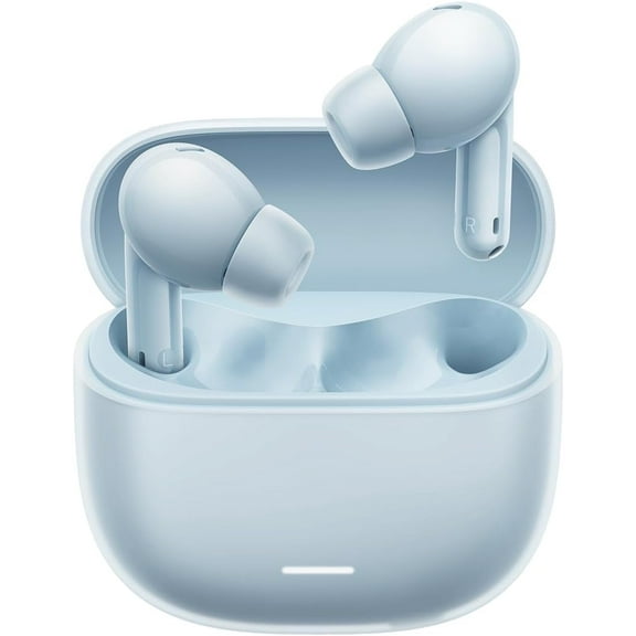 Redmi Buds 6 Lite in-Ear Headphones, Dynamic 40dB Active Noise Cancellation, up to 37 Hours Battery Life, Titanium Membrane with 4 Sound Settings, AI Noise Cancellation, Google Fast Pair, Blue