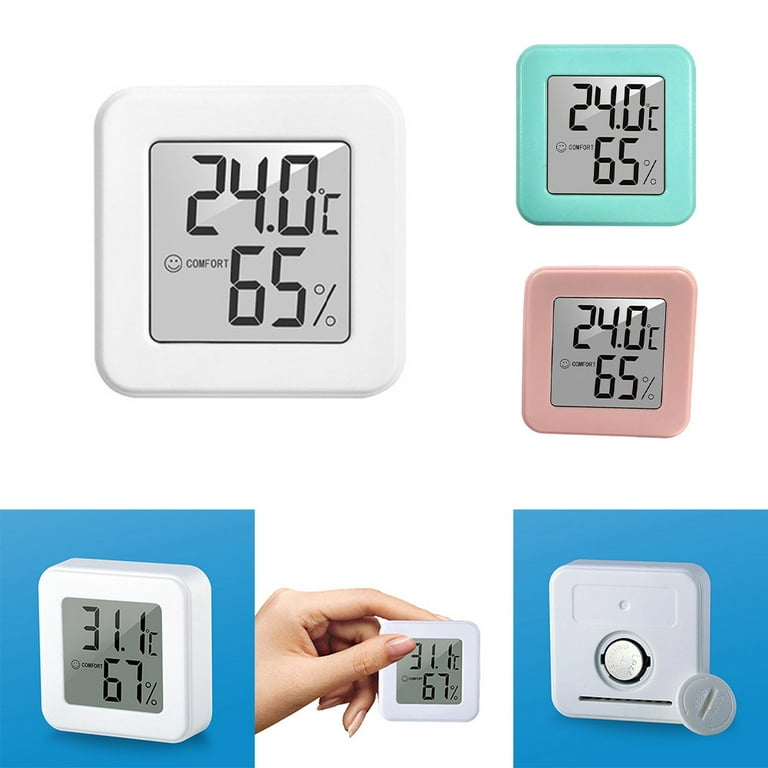 Small Digital Thermo Hygrometer Thermometer Humidity Temperature Meter