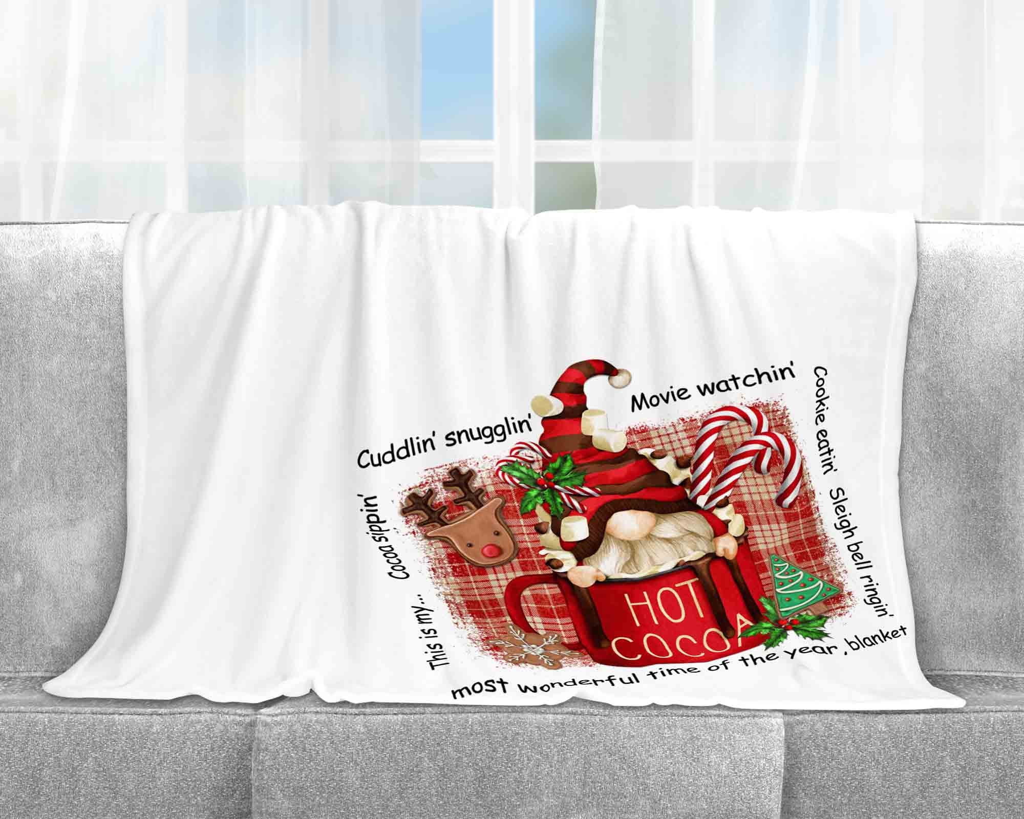 Xmas blankets online walmart