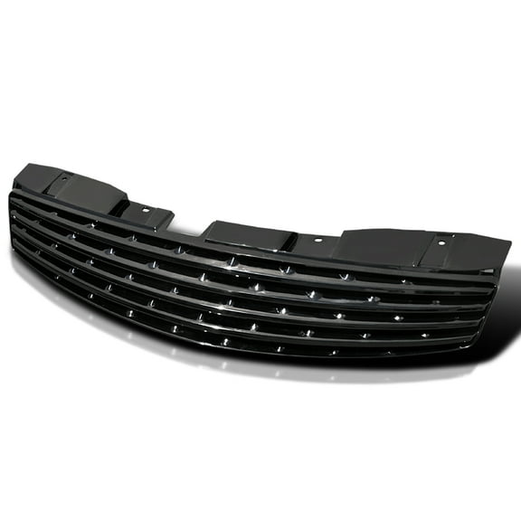 Spec-D Tuning Black Bumper Hood Front Grille Compatible with 2003-2007 Infiniti G35 2Dr Coupe