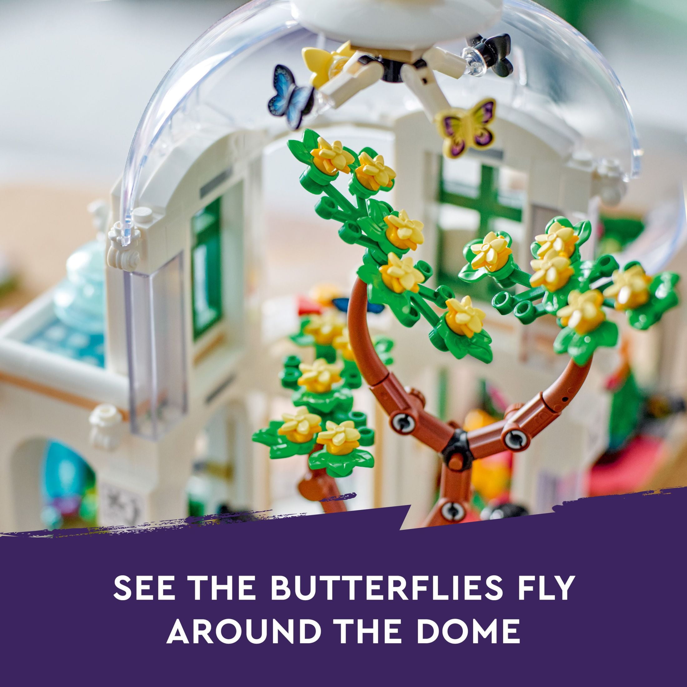 LEGO Friends Botanical Garden Building Toy Set, A Creative Project for Ages 12+, Build and Display a Detailed Greenhouse Scene, A Gift for Kids and Teens Who Love Flowers and Plants, 41757