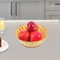 thumbnail image 4 of KALLORY 2Ud Canasta Tejida Para Hogar En Color Beige Ideal Para Y Aperitivos, 4 of 6