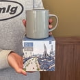 thumbnail image 1 of Taza de acero inoxidable para oficina con tapa, taza de té para mujer, taza de agua simple de alta gama para hombre, taza de café casera aislante, 1 of 4