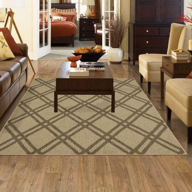 Mohawk Home Homestead Scotchgard Double Lattice Area Rug (8' x 10