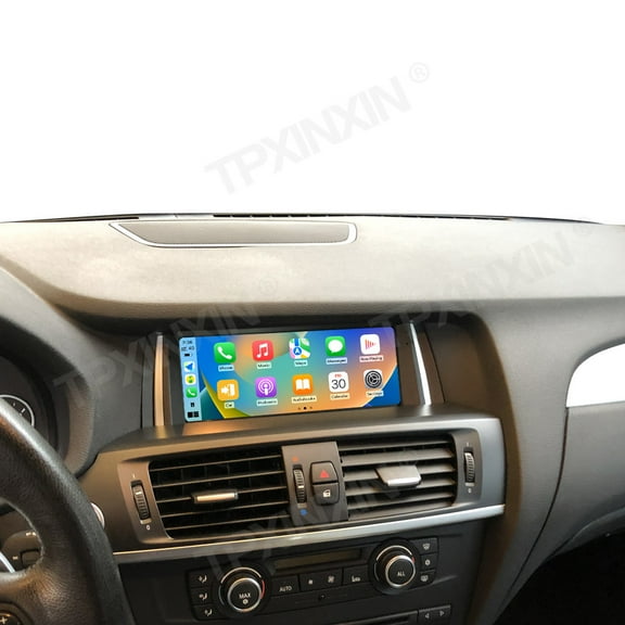 TPXINXIN Ultra-Thin 10.25 Inch Gesture Control Screen for BMW X3 F25 2013-2016 Android 13.0 Car Radio Multimedia Video Player Wireless Carplay