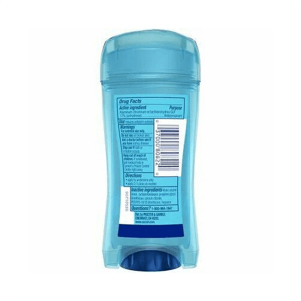 Secret Outlast Antiperspirant & Deodorant Clear Gel, Completely Clean 2.6 oz (Pack of 4) - image 3 of 4
