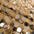 BalsaCircle 72" x 72" Gold Square Big Payette Sequin Table Overlay ...
