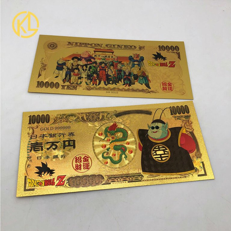 ドラゴンボール - ja金色のカード J&G 22-Piece Gold-Plated Anime Dragon Ball Z Collectible