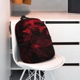 thumbnail image 3 of Lukts Red Gothic Skeleton Throne Pattern 15 Inch Student Backpack, Waterproof Laptop Backpack with Adjustable Shoulder Straps, Lightweight Travel, Campus Backpack, Unisex, 3 of 6