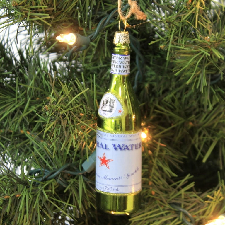 Water Bottle Glass Ornament