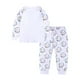 thumbnail image 1 of Odeerbi 3-14 Años Niña Conjunto Pascua Algodón Pijama Camisa Manga Larga Raglan Pantalones Conjunto Dos Piezas Pijama Estampados, 1 of 8