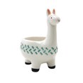 thumbnail image 1 of LLAMA PLANTER TEAL, 1 of 1