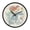 A Mermaid And Dolphin, variant on Indoor 12' Voice-Activated Luminous Decoration Wall Clock With LED Night Light Swimming Pool