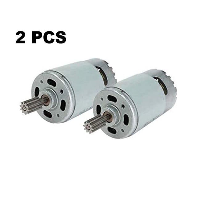 Bgsha 2 Pcs RS550 35000RPM Electric Motor for 12 Volt Kids Ride On Car, RS550 12V