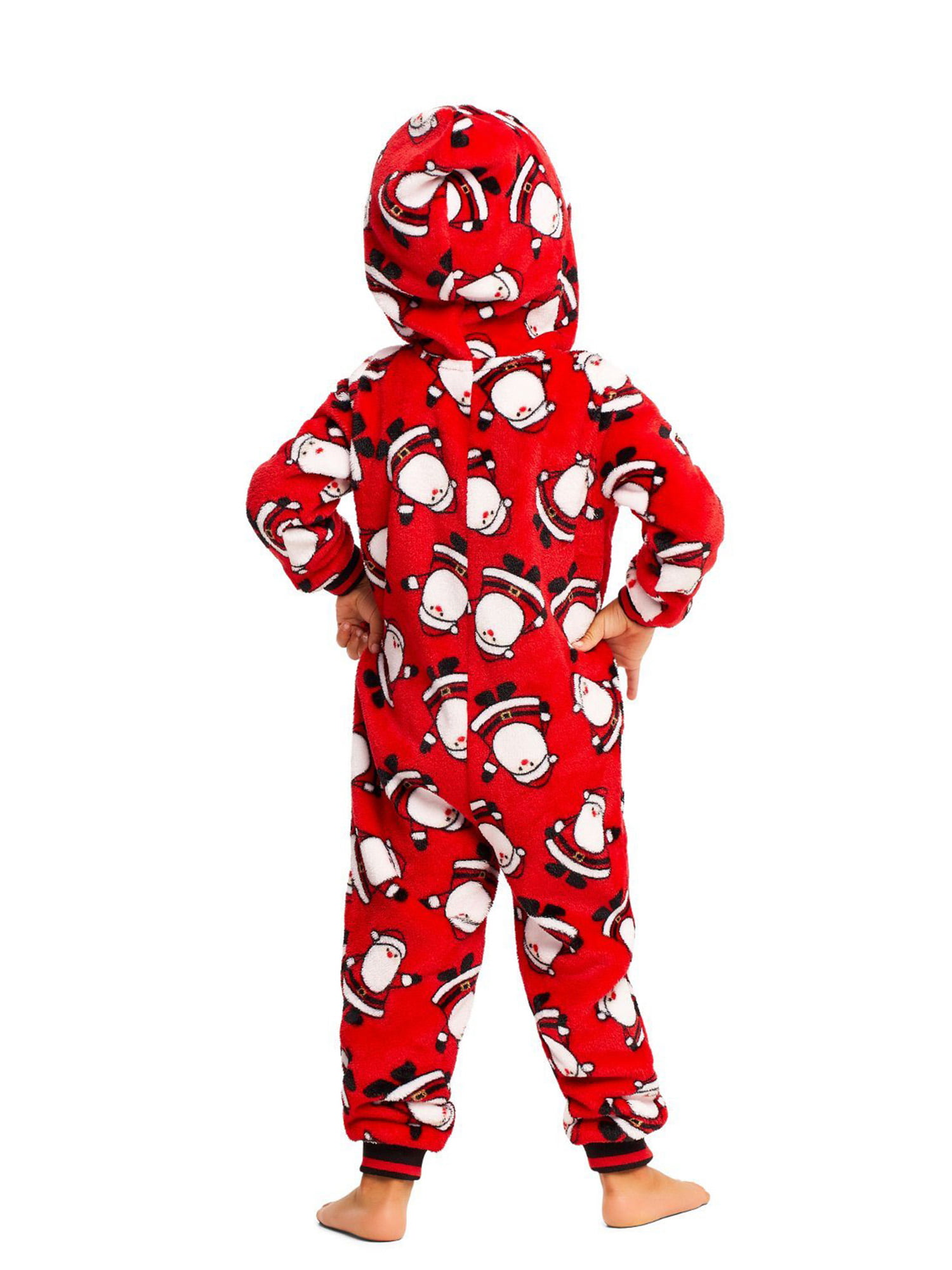 Fraprasty Family Matching Onesie Pyjamas One Piece Fleece PJS Jumpsuit  Enfants et Adultes Hoodie Zipper Sleepwear (XL pour Hauteur 70-72, Cerf)  