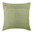 thumbnail image 3 of Green Pillow Shams, 3D Sequins Ombre Botanical Pillow Shams, 24x24 inch (60x60 cm) Pillow Sham, Square Silk Pillow Sham, Striped Throw Pillow Shams, Tropical - Eco Friendly, 3 of 10