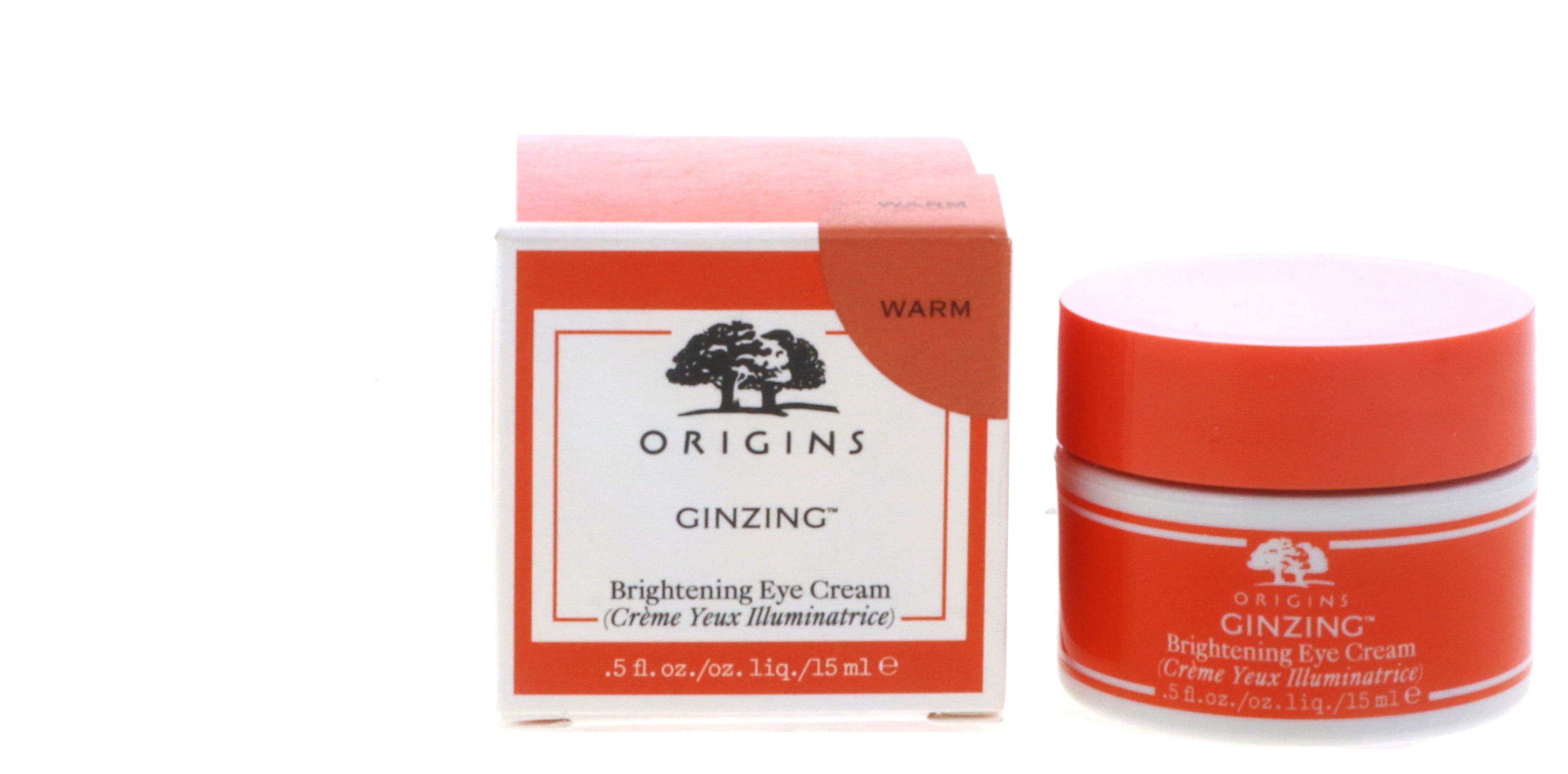 2X - Origins Women's Ginzing Brightening Eye Cream - Warm Shade