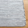 thumbnail image 3 of SAFAVIEH Montauk Carver Striped Cotton Area Rug, Navy/Ivory, 4' x 6', 3 of 8