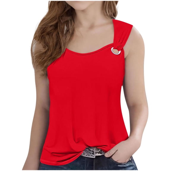 yillto Kids Girls Tank Blouse Sleeveless Tops V Neck Sleeveless Shirts Solid Color Summer Fashion Tshirts