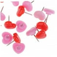thumbnail image 6 of Pretyzoom 150Pcs Compact and Chic Heart Shape Plastic Push Pin for Office and Home, 6 of 6