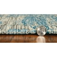 thumbnail image 4 of 8'x11' Teal Machine Woven Abstract Strokes Indoor Outdoor Area Rug, 4 of 6