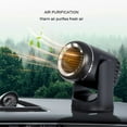 thumbnail image 4 of Destyer Universal Car Electric Defogging Heater Windshield Defogger RVs Windscreen Demister Heating Fan Automotive Automobile Black 24V, 4 of 6