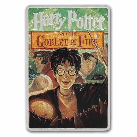 2025 Agoro Harry Potter and the Goblet of Fire 2 oz Colorized Silver Coin