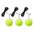 thumbnail image 1 of RUNROTOO 3Pcs Round Tennis Trainer Rebound Balls for Beginner and Experienced Players Outdoor Use, 1 of 8