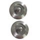thumbnail image 4 of Kit de 2 tapones y coladores de desagüe para fregadero de cocina, tapones de fregadero emergentes de metal Estilo B, 4 of 8