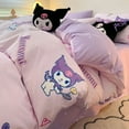 thumbnail image 3 of Sanrio Bedding Set Cute Hello Kitty Kuromi Melody Duvet Cover Without Filling Pillowcase Christmas Gifts(Duvet Cover+Pillowcases), 3 of 10