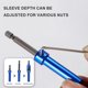 thumbnail image 2 of In 1 Multifunctional Magnetic Screw Socket Screwdriver Tool with Adjustable Depth Designs, 2 of 5