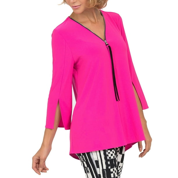womens magenta blouse