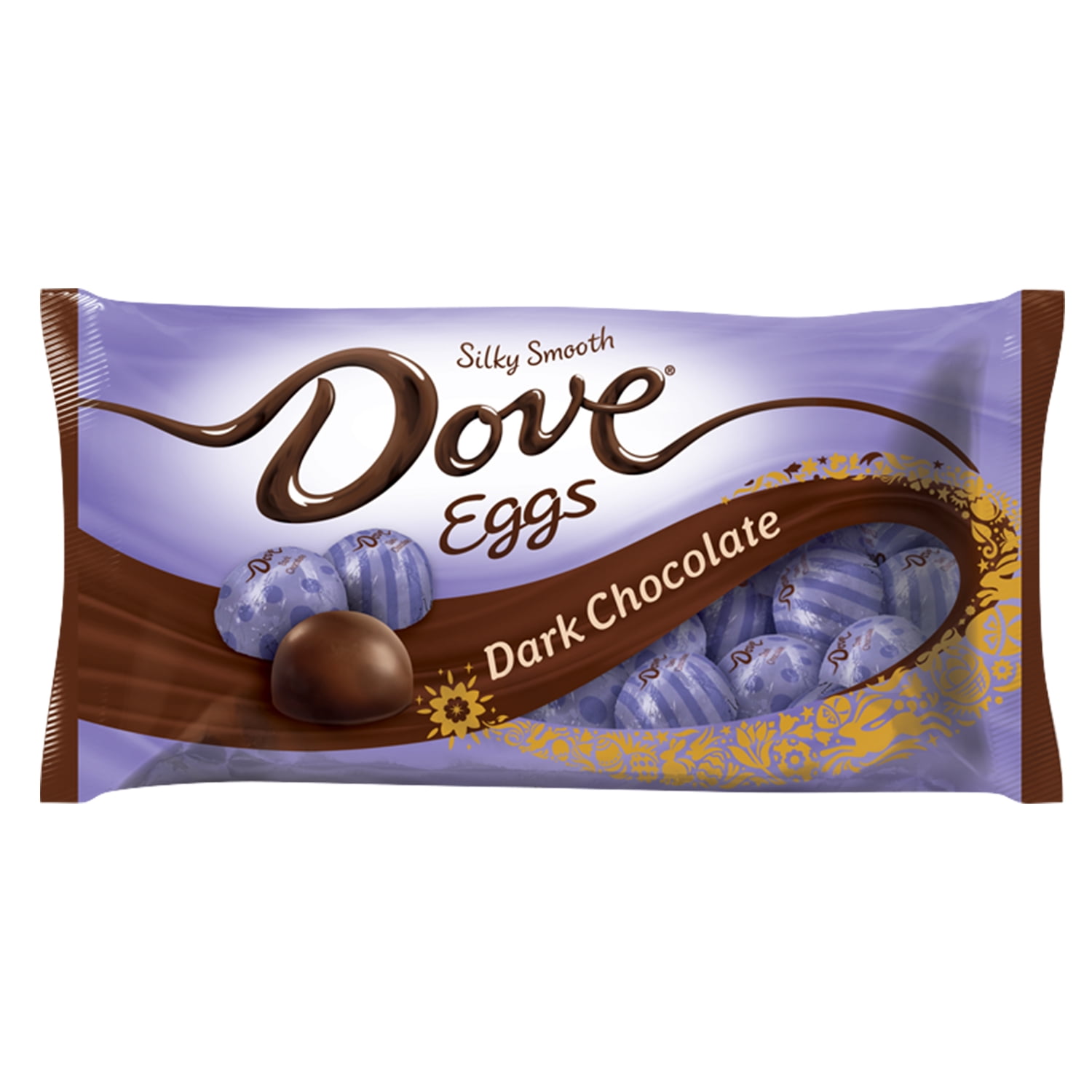 DOVE Silky Smooth Dark Chocolate Eggs Easter Candy, 8.87 oz. Walmart