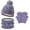 Pink, variant on FZ FANTASTIC ZONE Kids Toddler Infants Winter Hats Scarfs Gloves Set Pompom Beanie Caps Mittens Neck Warmer with Fleece for 0 6 12 18 Months 1 2 3 4 Years Old Baby Girls Boys Gifts, Green