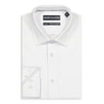 thumbnail image 4 of Report Collection Long Sleeve 4-Way Stretch Men's Woven Dress Shirt Solid Print, 4 of 5
