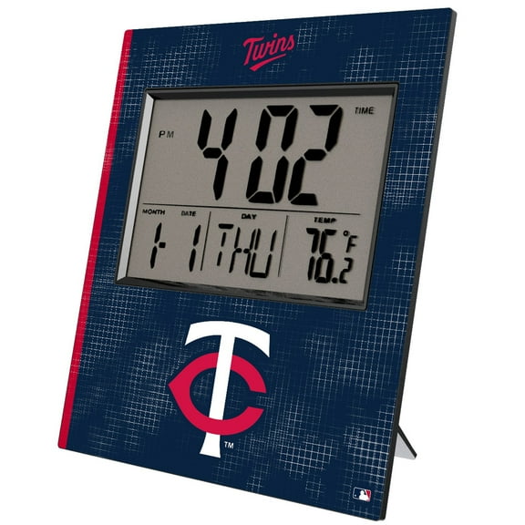 Keyscaper Minnesota Twins Digital Desk Clock