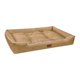 thumbnail image 2 of Cama rectangular impermeable y antideslizante para perros, suave y cómoda, para perros pequeños y gatos de menos de 25 kg, para interiores y exteriores, acogedora y cómoda, de tela., 2 of 6