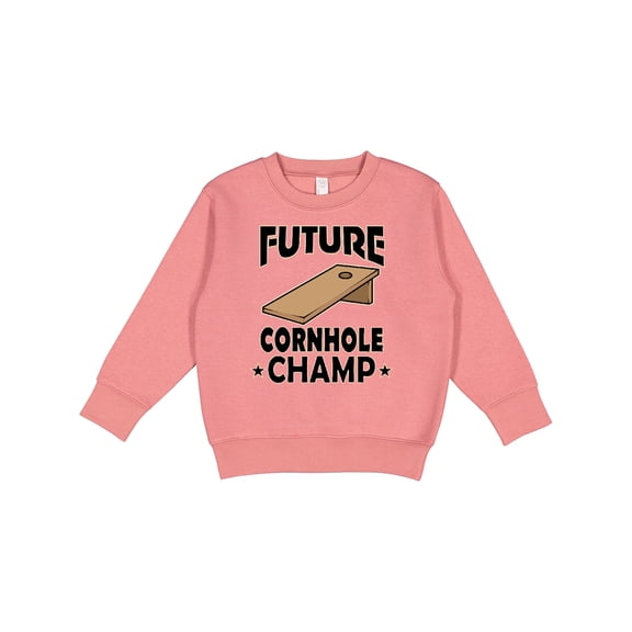 Inktastic Future Cornhole Player Toddler Sweatshirt