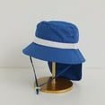 thumbnail image 2 of RUIG Visors Football Boys Girls Summer Solid Color Mesh Yarn Shawl Cap Sun Hat Outdoor Beach Hat 3 8 Years Old Raffia Visor, 2 of 5