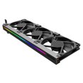 thumbnail image 4 of WASHWEPE ARGB Gaming Graphic Card Cooler with Triple Fan for Strong Heat Dissipation and Elegant Lighting Black ABS, 4 of 8