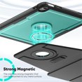 thumbnail image 5 of for iPad 10th Gen/11th Gen (2022/2025) 10.9 inchDetachable Magnetic Case with Sleep/Wake, Multi-Angle Stand, Shockproof TPE+PC Protection - Green, 5 of 7