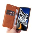 thumbnail image 4 of Funda para Xiaomi POCO X4 Pro 5G Estuche de Cuero PU Tipo Cartera con Ranuras para Tarjetas y Cierre Magnético, 4 of 5