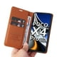 thumbnail image 4 of Funda para Xiaomi POCO X4 Pro 5G Estuche de Cuero PU Tipo Cartera con Ranuras para Tarjetas y Cierre Magnético, 4 of 5