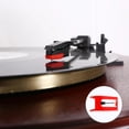 thumbnail image 4 of 3 Pcs Aiguille de Gramophone pour Tourne-Disque (Rouge), 4 of 6