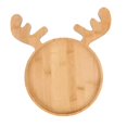 thumbnail image 5 of Wood Serving Tray Kitchen Platter Xmas Decor Festivals for Cheese Cookie Sandwich Dessert Christmas Decorative Plate Ornament Elk, 5 of 8
