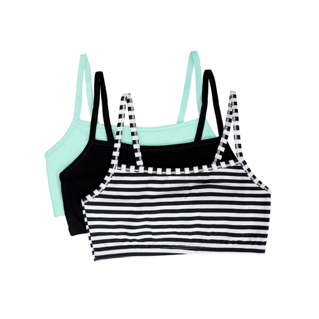 Bra Fruit of the Loom, paquete de 3 correas finas de algodón, 34
