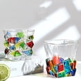 thumbnail image 5 of Whiskey Glass Painted Crystal Glass, 5 of 5