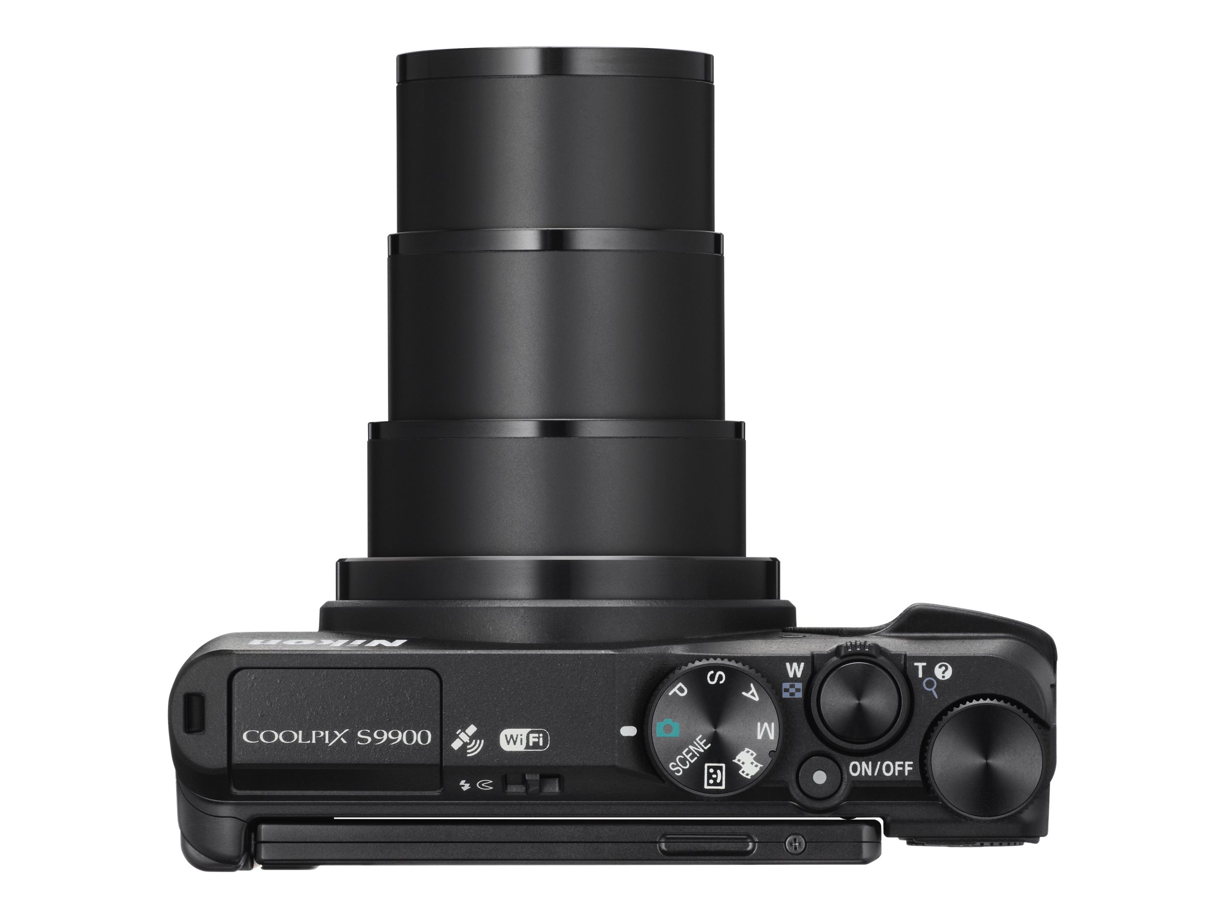 Nikon Coolpix S9900 - Digital camera - compact - 16.0 MP - 1080p - 30x optical zoom - Wi-Fi, NFC - black - image 5 of 6