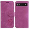 thumbnail image 2 of Compatible with Google Pixel 6A Embossed Cute Tiger Flip Folio Wallet Case Card Pocket Holder Cover, 2 of 5