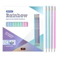 thumbnail image 6 of ECOTREE Pencils #2 Pre-sharpened Pencils Number 2 Pencils School Pencils Kids Pencils with Erasers Rainbow Pencils Eco Pencils for School Supplies, 24 Pack, 6 of 11